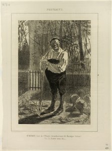 Retrato de Monsieur Dubois, cura de St. Pierre... de Félicien Rops