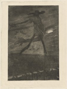 Satanás sembrando cizaña de Félicien Rops