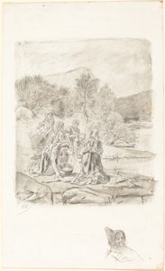 Lavanderas de Félicien Rops