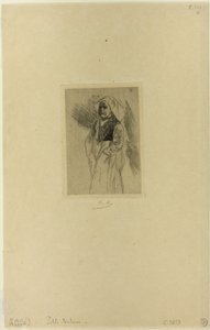 Joven bretona de Félicien Rops