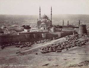 El Cairo cerca de Mokkatam, 1870s