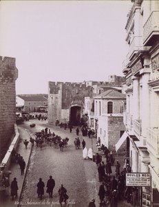 Interior de la Puerta de Jaffa