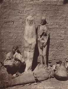 Momias egipcias, c. 1870