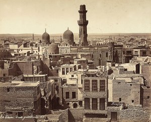 Vista panorámica de El Cairo, Egipto