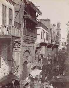 Rue du Caire, 1870s de Félix Bonfils