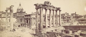 [El Foro Romano], ca. 1870s de Félix Bonfils