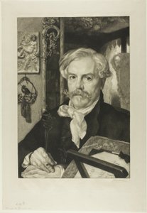 Retrato de Edmond de Goncourt