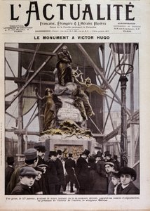 Inauguración del monumento a Victor Hugo por Barrias, París, 17 de enero de Félix Joseph Barrias