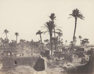 Abâziz, Interior de un pueblo árabe de Félix Teynard