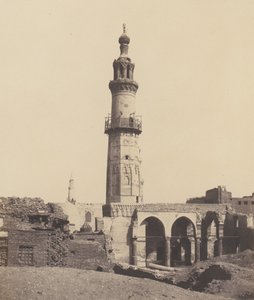 Djirdjeh, mezquita en ruinas en la orilla del Nilo