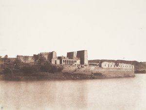Isla de Fileh Filé, Vista general desde el noroeste en el punto A, 1851-52