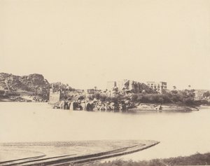 Isla de Fileh Filé, Vista General Tomada desde el Sureste en el Punto B, 1851-52, impreso 1853-54