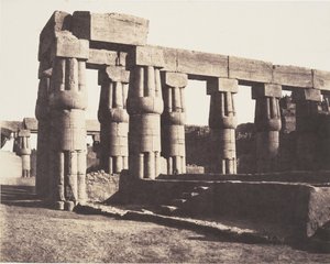 Louksor Tebas, Construcción Posterior - Galerías - Paralelas, 1851-52