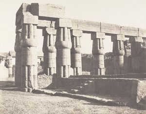 Louksor Tebas, Construcción Posterior - Galerías Paralelas, 1851-52, impreso 1853-54