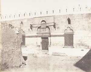 Souâdj, Tumba de Mourâd-Bey - Entrada de la Mezquita de Félix Teynard