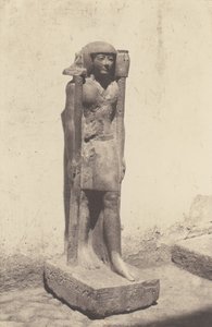 Syout Lycopolis, Estatua perteneciente al Doctor Cuny de Félix Teynard