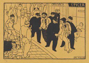 Au Violon, 1893 de Félix Vallotton