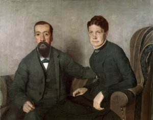 Retrato de los padres del artista de Félix Vallotton