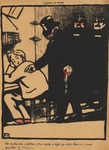 Crímenes y Castigos XXI, 778: Por orden del Sultán de Félix Vallotton