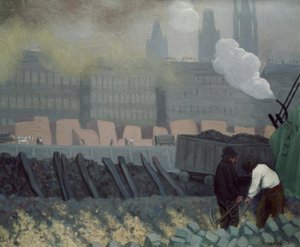 El puerto de Ruán de Félix Vallotton