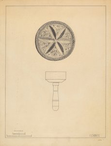 Sello de mantequilla de Florence Choate