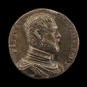 Pietro Strozzi, c.1545 (plata no esterlina) (anverso de 6240384) de Florentine School