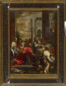 La Idolatría de Salomón, c. 1675 - 1695 de Florentine School