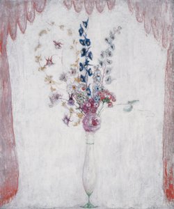 Delphinios y aguileñas, c.1923