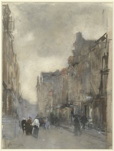 Vista de la calle en La Haya de Floris Arntzenius (signed by artist)