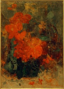 Begonias y capuchinas de Floris Verster
