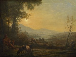 El Pastor de Follower of Claude Lorrain