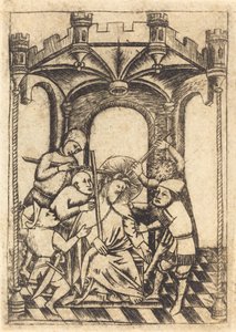 La Coronación de Espinas de Follower of Master of the Playing Cards
