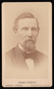Retrato de B.B. Kellogg, antes de 1876 de Folsom Photo