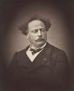 Alexandre Dumas, hijo, novelista y dramaturgo francés, 1824-1895 de Fontaine