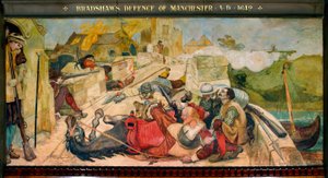 Defensa de Manchester de Bradshaw AD 1642