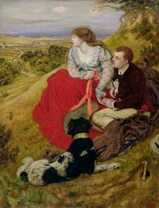 El sueño de Byron de Ford Madox Brown