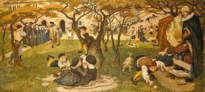 El sueño de la vida de Chetham de Ford Madox Brown