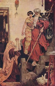 Elías resucitando al hijo de la viuda de Ford Madox Brown