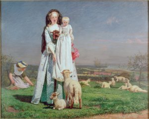 Bonitos corderitos de Ford Madox Brown
