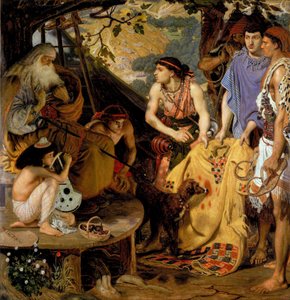 La capa multicolor de Ford Madox Brown