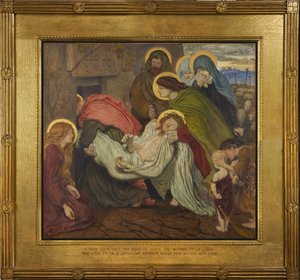 El entierro de Ford Madox Brown