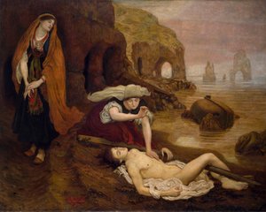 El Hallazgo de Don Juan por Haidee de Ford Madox Brown