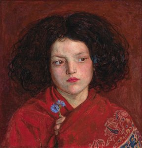 La chica irlandesa de Ford Madox Brown