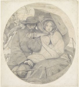 Los últimos de Inglaterra - Dibujos animados de Ford Madox Brown