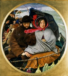 El último de Inglaterra, 1852-55 de Ford Madox Brown