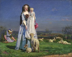 Los lindos corderitos de Ford Madox Brown