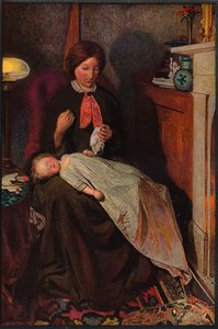 Esperando: Una chimenea inglesa de 1854-1855