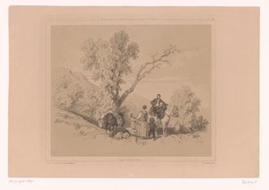 Descanso familiar en un paisaje de montaña
Ejemplos de estudios de figuras para paisajistas (título de la serie)
Etudes Progressives de Figures Pittoresques à l