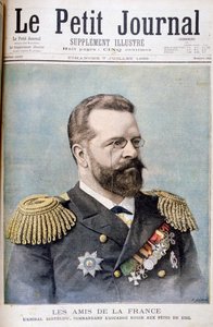 Almirante Nikolai Skrydlov, oficial naval ruso, 1895