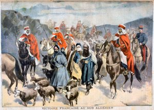 Victoria francesa en el sur de Argelia, 1897